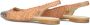 LINA LOCCHI Ballerina Dames Gevlochten Combi Ballerina Maat: 37 Materiaal: Leer Kleur: Beige - Thumbnail 4