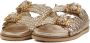LINA LOCCHI Slippers Dames L1284 Maat: 39 Materiaal: Leer Kleur: Goud - Thumbnail 3