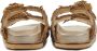 LINA LOCCHI Slippers Dames L1284 Maat: 39 Materiaal: Leer Kleur: Goud - Thumbnail 4