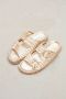 LINA LOCCHI Slippers Dames L1284 Maat: 39 Materiaal: Leer Kleur: Goud - Thumbnail 8