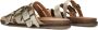 LINA LOCCHI Slippers Dames L1070 Maat: 37 Materiaal: Leer Kleur: Goud - Thumbnail 4