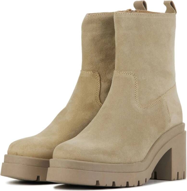 Lina Locchi Heeled Boots Beige Dames