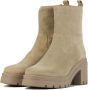 LINA LOCCHI Enkellaarsjes Dames L1201 Maat: 41 Materiaal: Suède Kleur: Beige - Thumbnail 4
