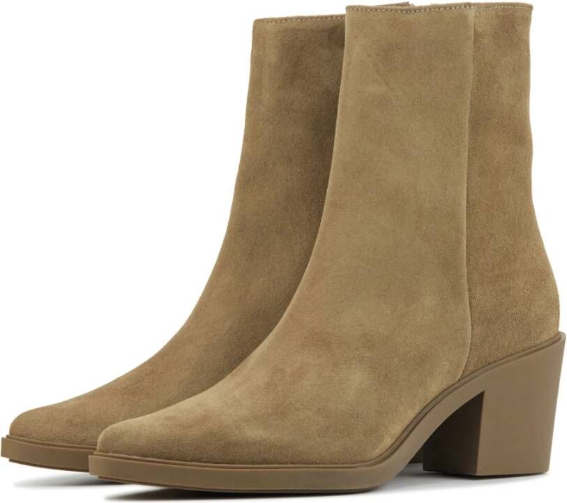 Lina Locchi Heeled Boots Beige Dames