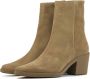 LINA LOCCHI Enkellaarsjes Dames L1208 Maat: 36 Materiaal: Suède Kleur: Beige - Thumbnail 2