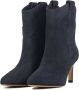 LINA LOCCHI Enkellaarsjes Dames L1299 Maat: 36 Materiaal: Suède Kleur: Blauw - Thumbnail 2