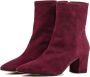 LINA LOCCHI Enkellaarsjes Dames L1101 Sue Maat: 37 Materiaal: Suède Kleur: Rood - Thumbnail 6