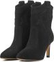 LINA LOCCHI Enkellaarsjes Dames L1299 Maat: 36 Materiaal: Suède Kleur: Zwart - Thumbnail 2