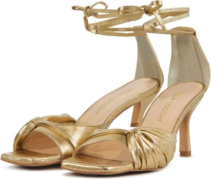 Lina Locchi High Heel Sandals Geel Dames