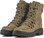 Lina Locchi Enkellaarsjes Dames Laarzen Damesschoenen Nubuck L1161 Groen - Thumbnail 2