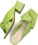 LINA LOCCHI Muiltjes Dames L1407 Maat: 39 Materiaal: Suède Kleur: Groen - Thumbnail 5