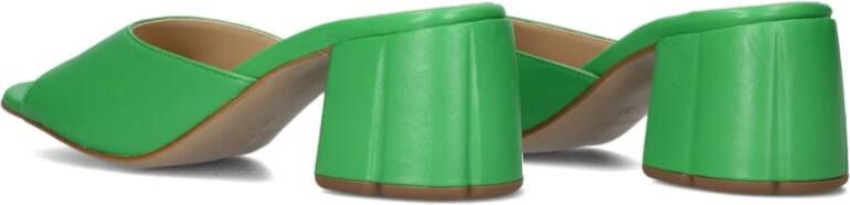 Lina Locchi Lime Slippers Stijlvol Comfortabel Green Dames