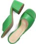 LINA LOCCHI Muiltjes Dames L1406 Maat: 38 Materiaal: Suède Kleur: Groen - Thumbnail 5