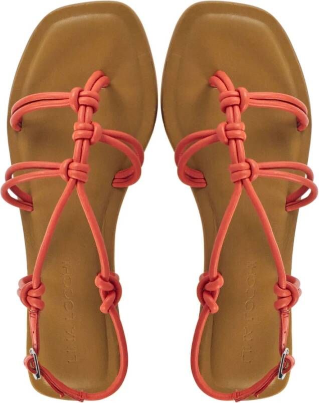 Lina Locchi Oranje Sandalen Orange Dames