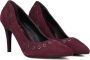 LINA LOCCHI Pumps Dames Crhw18shs029 Maat: 37 Materiaal: Suède Kleur: Rood - Thumbnail 6