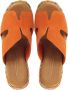 Lina Locchi Slippers Slides Dames 3476 Oranje - Thumbnail 5