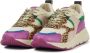 Lina Locchi Sneakers Dames Lage sneakers Damesschoenen Suède L1307 Glitter - Thumbnail 2