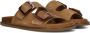 LINA LOCCHI Slippers Dames Sue 2 Gesp Slipper Maat: 36 Materiaal: Suède Kleur: Cognac - Thumbnail 2