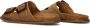 LINA LOCCHI Slippers Dames Sue 2 Gesp Slipper Maat: 36 Materiaal: Suède Kleur: Cognac - Thumbnail 3
