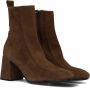 LINA LOCCHI Enkellaarsjes Dames L1165 Maat: 37 Materiaal: Suède Kleur: Cognac - Thumbnail 2