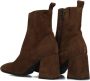 LINA LOCCHI Enkellaarsjes Dames L1165 Maat: 37 Materiaal: Suède Kleur: Cognac - Thumbnail 3