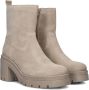 LINA LOCCHI Enkellaarsjes Dames L1201 Maat: 41 Materiaal: Suède Kleur: Beige - Thumbnail 2