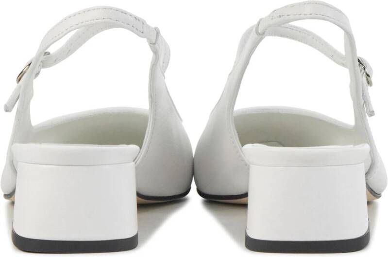 Lina Locchi Witte Ballerina Flats White Dames