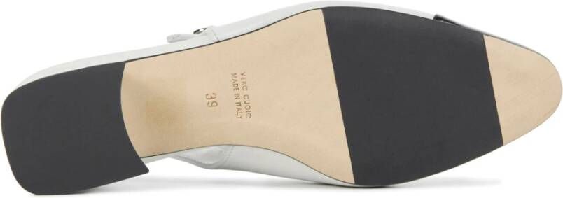 Lina Locchi Witte Ballerina Flats White Dames