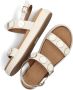 Lina Locchi Witte Gebroken Sandalen Beige Dames - Thumbnail 4