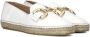 LINA LOCCHI Espadrilles Dames Led Espa Instapper Met Bit Maat: 38 Materiaal: Leer Kleur: Wit - Thumbnail 2
