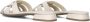 LINA LOCCHI Slippers Dames Led Knoop Slipper Maat: 37 Materiaal: Leer Kleur: Wit - Thumbnail 3