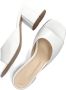 LINA LOCCHI Muiltjes Dames L1406 Maat: 41 Materiaal: Leer Kleur: Wit - Thumbnail 5