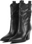 LINA LOCCHI Enkellaarsjes Dames L1341 Maat: 36 Materiaal: Leer Kleur: Zwart - Thumbnail 2