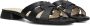 LINA LOCCHI Slippers Dames Led Knoop Slipper Maat: 37 Materiaal: Leer Kleur: Zwart - Thumbnail 2