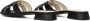 LINA LOCCHI Slippers Dames Led Knoop Slipper Maat: 37 Materiaal: Leer Kleur: Zwart - Thumbnail 3