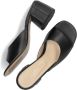 LINA LOCCHI Muiltjes Dames L1406 Maat: 39 Materiaal: Leer Kleur: Zwart - Thumbnail 5