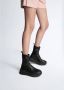 Liu Jo Dames Amazing 22 Mid Stretch Sneaker Laars Black Dames - Thumbnail 7