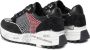 Liu Jo Zwarte Suède Sneakers met Studs en Metallic Details Zwart Dames - Thumbnail 2