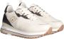 Liu Jo Maxi Wonder Sneaker 01 Tumbled Leather Conchiglia Brown Beige - Thumbnail 4