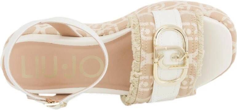 Liu Jo Beige Sandaal voor Vrouwen Beige Dames