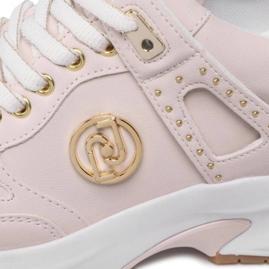 Liu Jo Beige Sneakers Lily 05 Similpelle