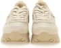 Liu Jo Maxi Wonder 52 Suede Platform Sneakers Dames Suede Mesh - Thumbnail 4