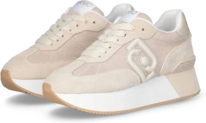 Liu Jo Beige Sneakers voor Vrouwen Beige Dames