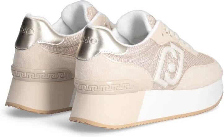 Liu Jo Beige Sneakers voor Vrouwen Beige Dames