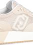 Liu Jo Sportieve Suède Sneakers met Mesh Details Beige Dames - Thumbnail 20