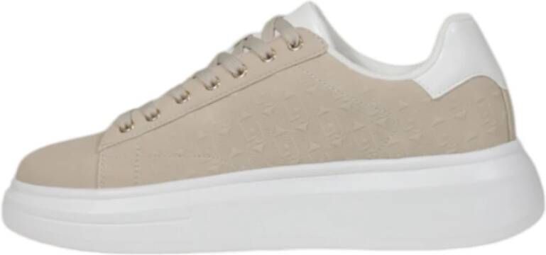 Liu Jo Beige Veterschoenen van rubber