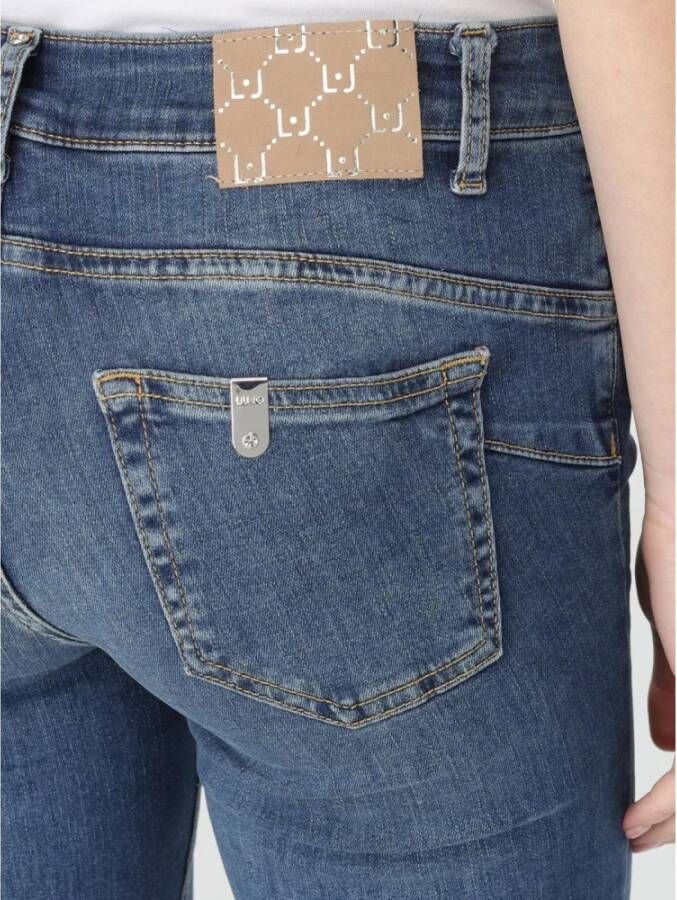 Liu Jo Bootcut Jeans met gerafelde zoom