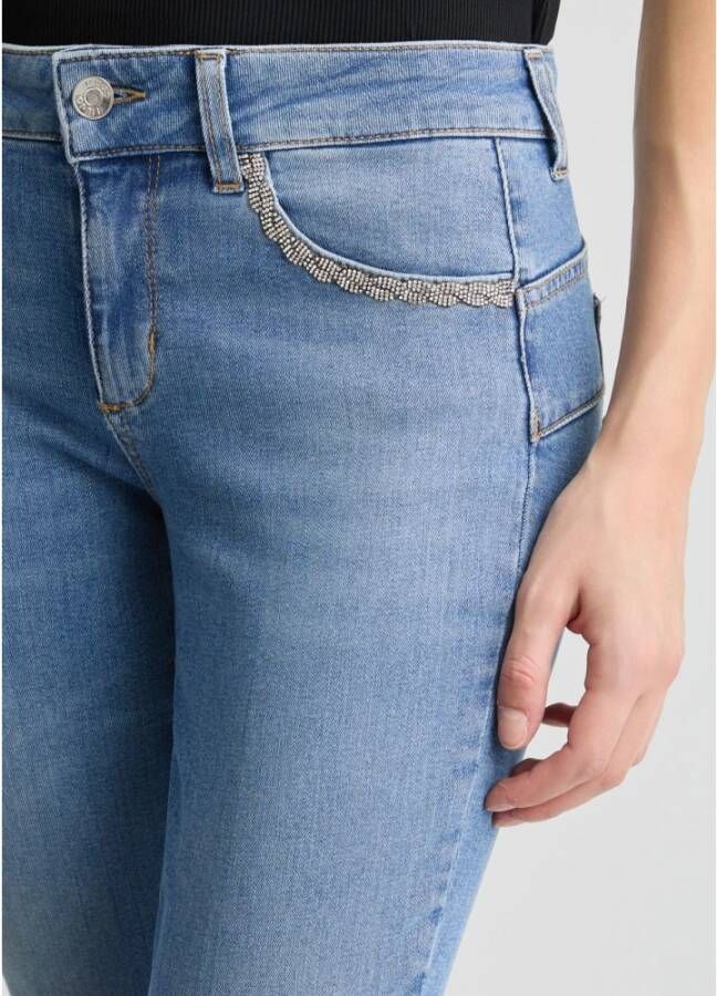 Liu Jo Bootcut jeans met strass