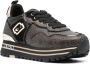 Liu Jo Maxi Wonder 24 Sneaker Bruin Zwart Goud Black Heren - Thumbnail 5