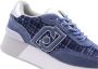 LIU JO Lage Sneakers Dames Dreamy 02 Maat: 36 Materiaal: Suède Kleur: Blauw - Thumbnail 11